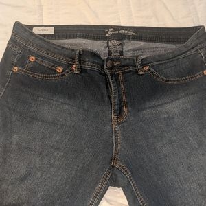 Source of wisdom slim bootcut jeans size 16